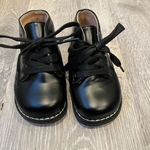 Classic Black Kids Shoes
